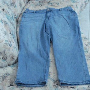 Lane Bryant Flex Magic Waistband High Rise Straight Jeans sz 18